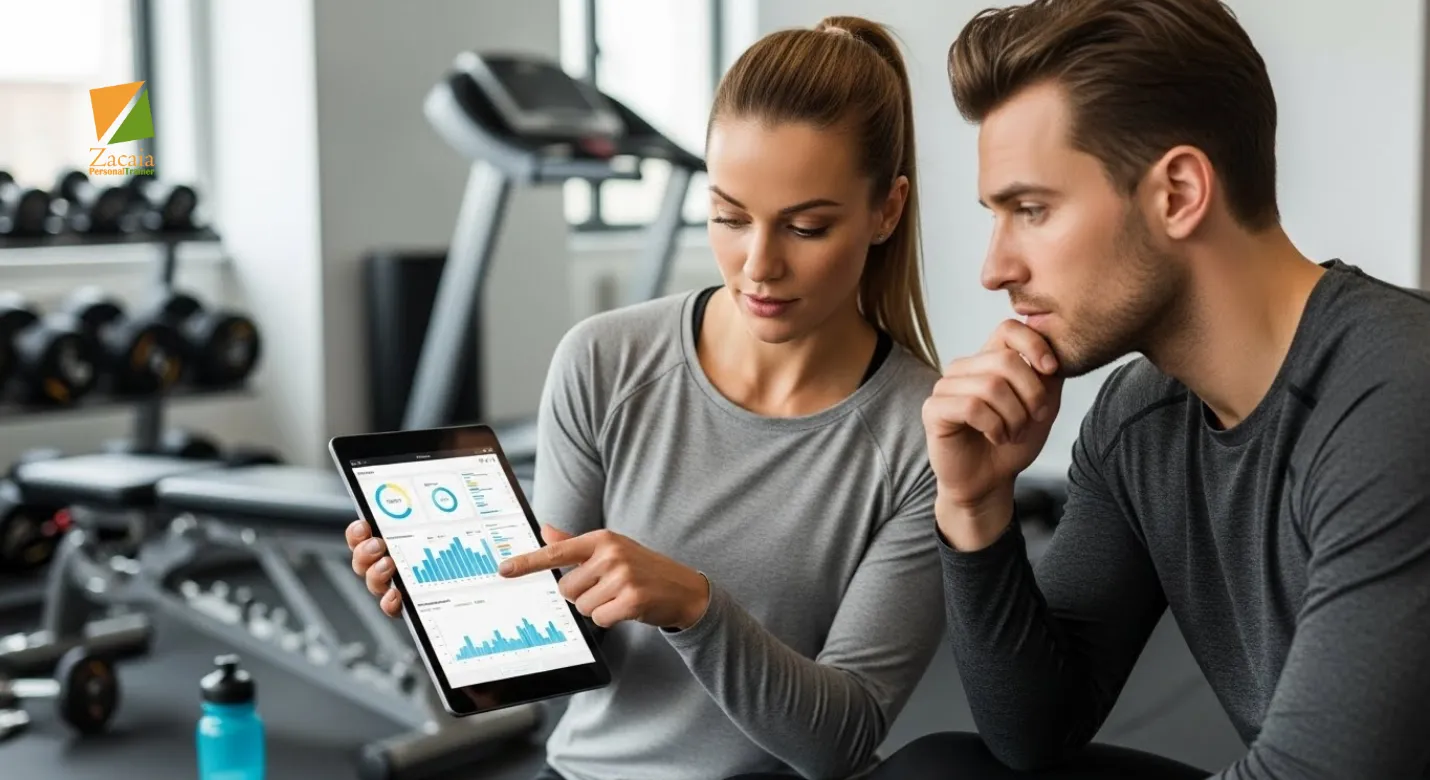 O site Zacaia Personal Trainer é um site oficial? 10 Benefícios do acompanhamento online, personal trainer digital, evolução segura no treino